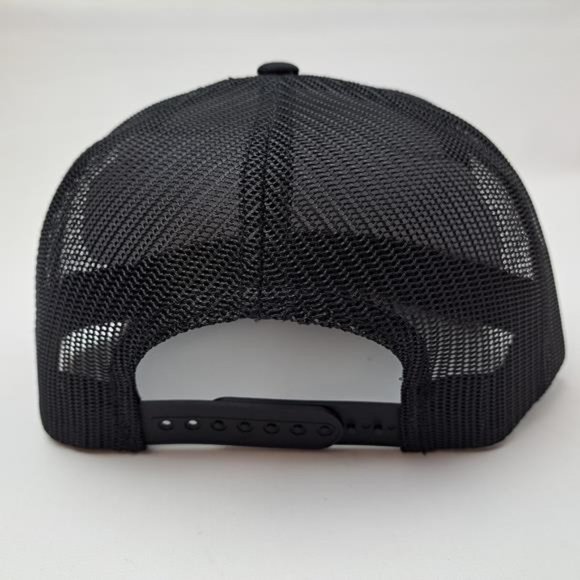 Funny Gag Gift Retro Vintage Style Patch Lil Pecker Club Patch Flat Bill Trucker - Picture 5 of 5